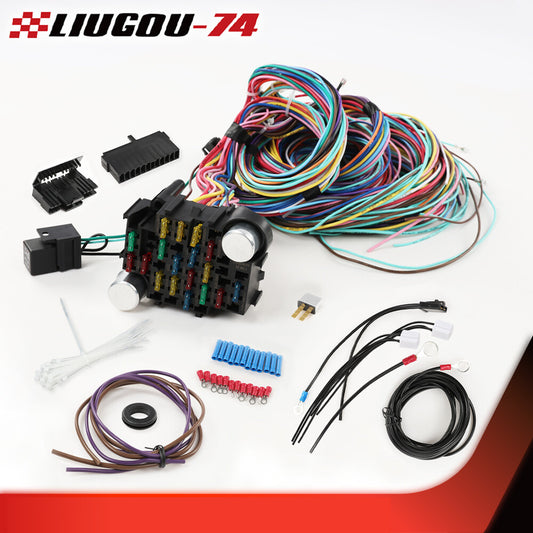 Suitable for , Hotrod, General Long Line 21 Circuit Harness- v