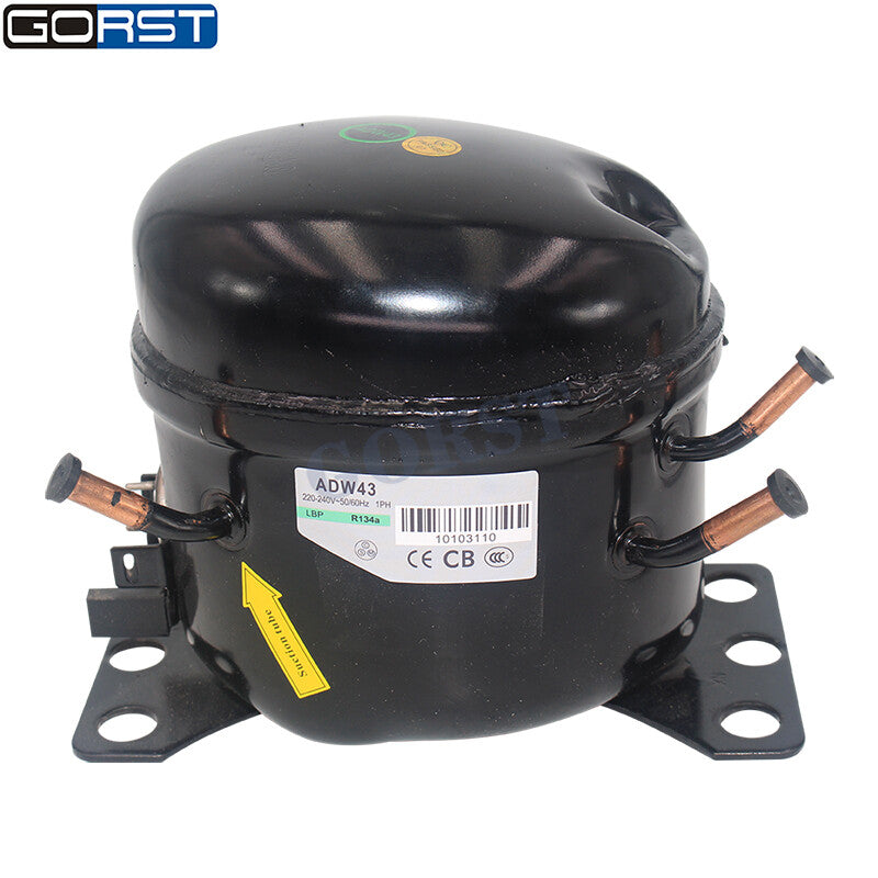 220V Car Refrigeration Air Compressor R134a Fridge Freezer Marine Solar ADW43 v