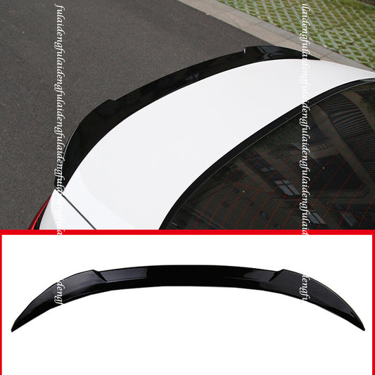 for Toyota for Corolla 2019-2022 Glossy Black Rear Door Tail Trunk Spoiler Wing Lip
