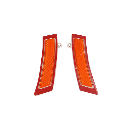 2Pcs L +R Side Bumper Cover Marker Cover Reflector for BMW E70 for X5 35ix 35dx 50ix Q