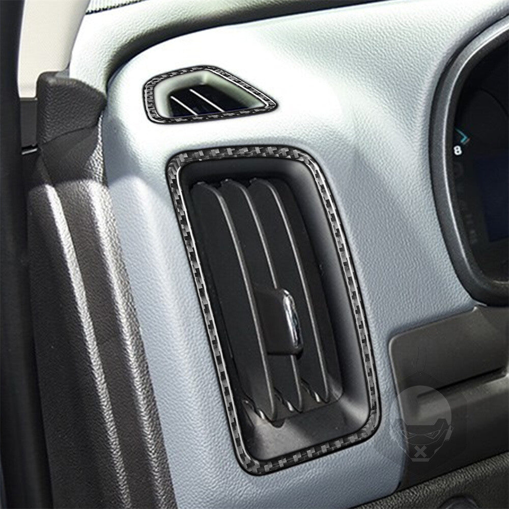Carbon Fiber Side Air Vent Outlet Cover for Chevrolet Colorado / for GMC for Canyon 2015+