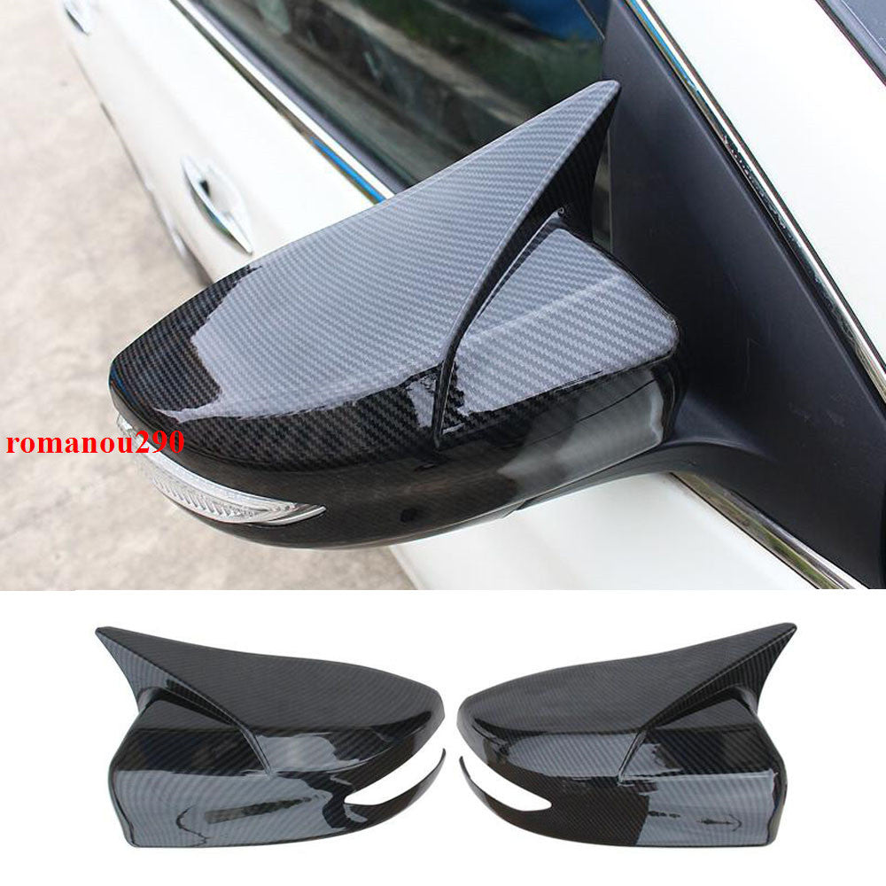 4P Carbon Fiber Window Lift Panel Switch Cover Trim for Corolla 2019-2023 v