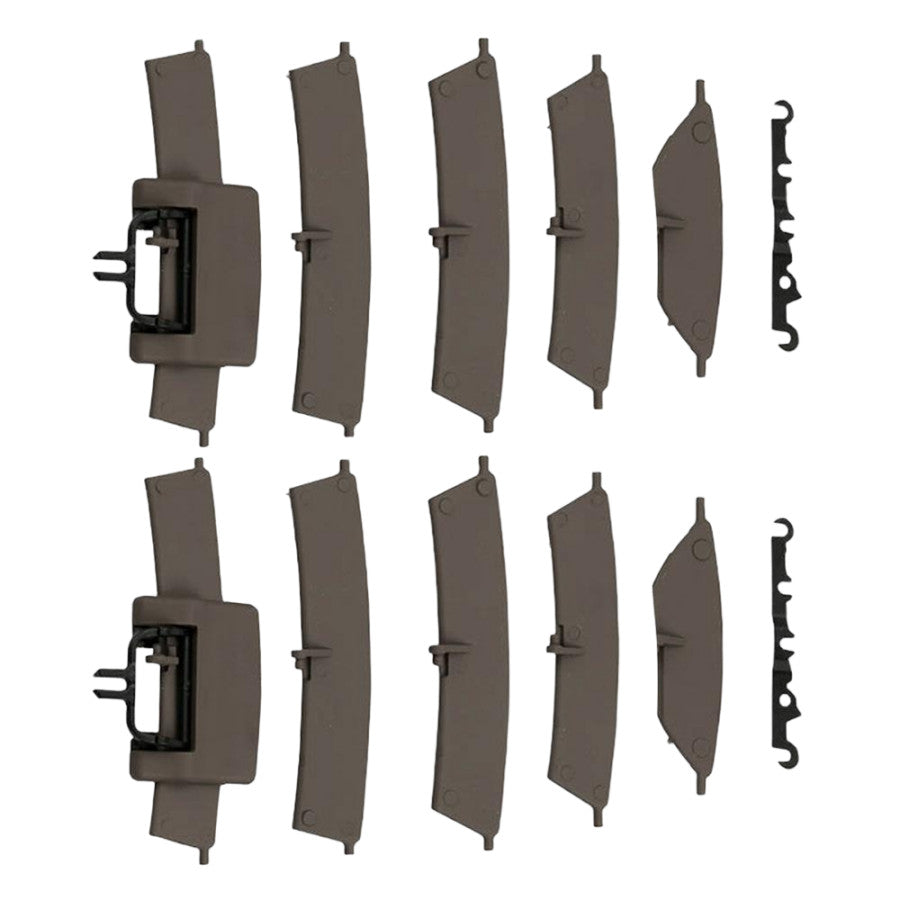 Center Dash AC A/C Air Vent Grill Replacement Kit Beige For W164 GL550 ML550 Q