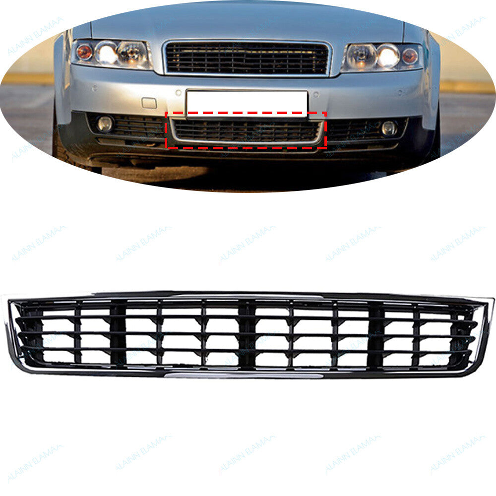 Front Bumper Vent Cover Grille Fit for Audi for A4 B6 Sedan Avant 2001-2005 Q