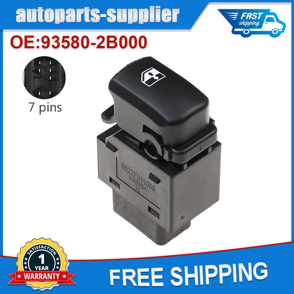 new rear left or right door power window switch for Hyundai Santa Fe 2010 - 2012