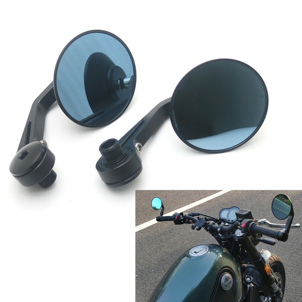 CNC Handlebar end Side Mirror W/ thread inside For Benelli 502c 752s BN600 BN300