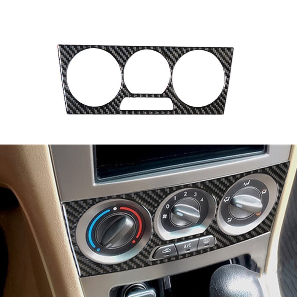 4Pcs Carbon Fiber Window Lift Control Cover Trim For X3 F25 X4 F26 2011-2017 v