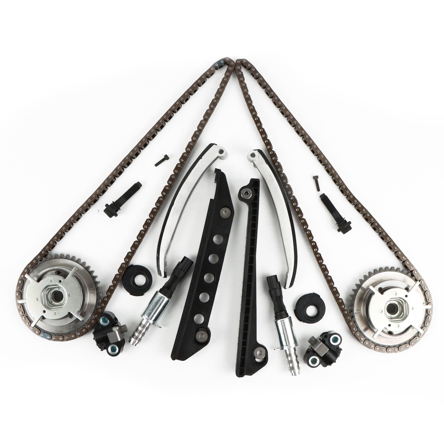 Timing Chain Kit Cam Phaser VCT Selenoid For 2005-2010 for Ford for Mustang 4.6L
