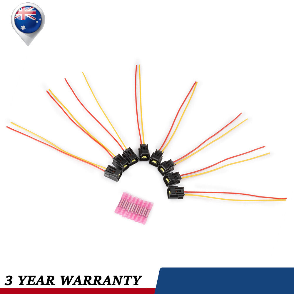 8pcs Ignition Coil Connector Plug Fit For 2015-2017Ford Transit-250 3.7L V6 FLEX