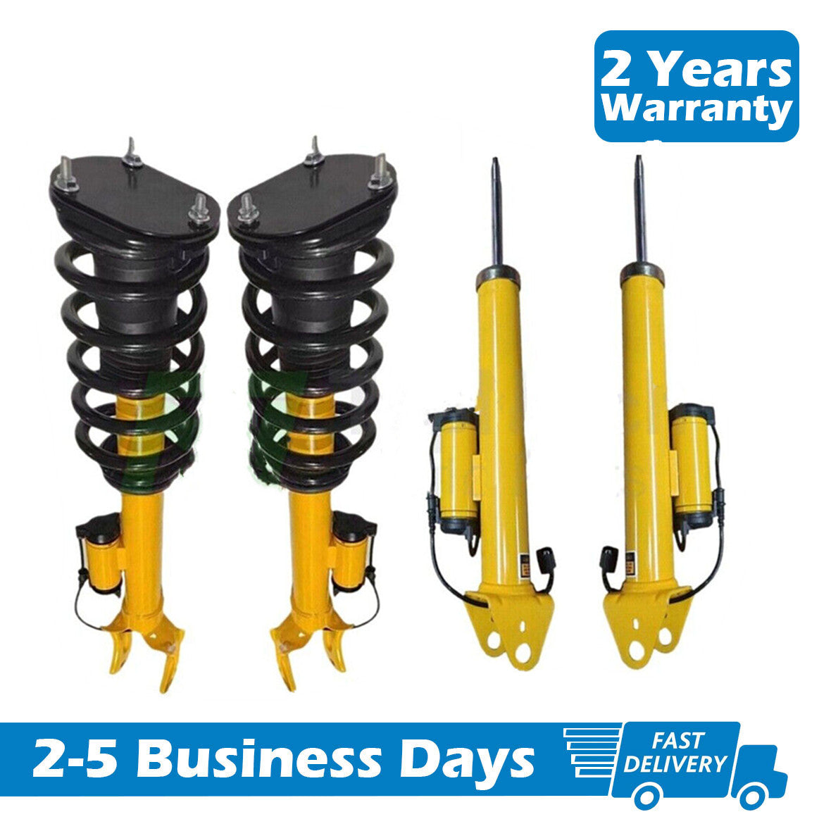 4xFront Rear Shock Strut Assys Fits for Jeep Grand Cherokee Limited Laredo 12-15