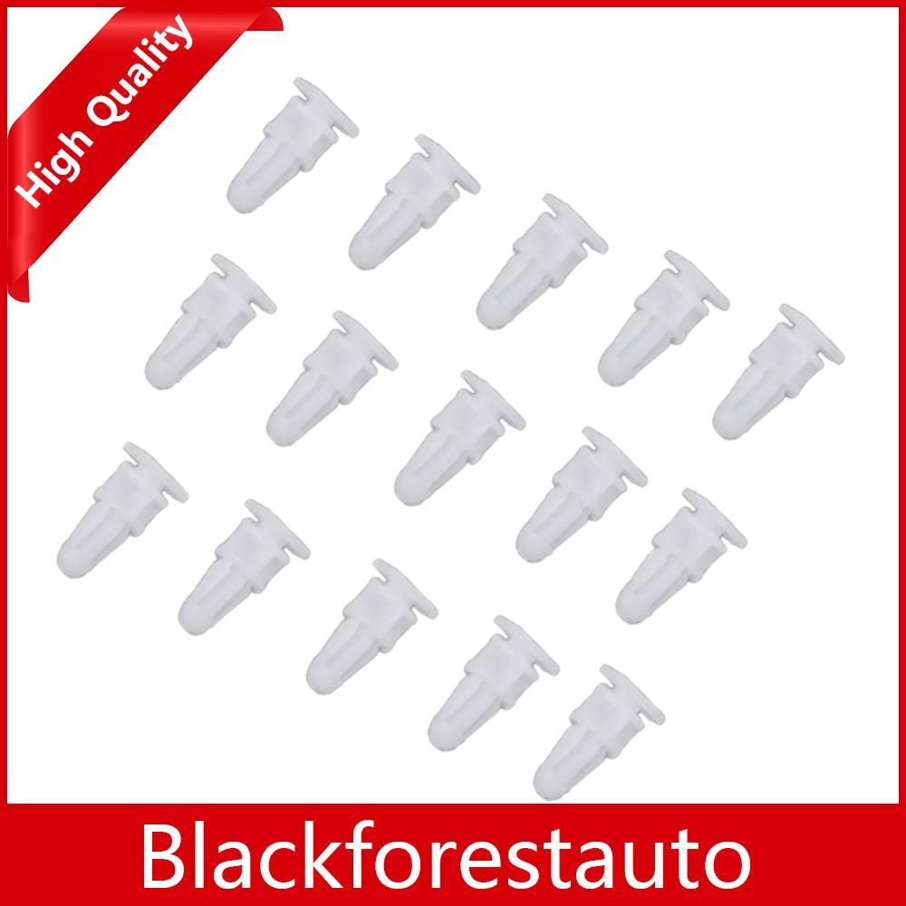 Set of 15 Door Sill Strip Trim Dasboard Plastic Clips White for BMW 51471928808