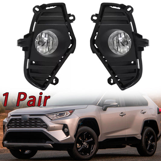 LHRH bumper fog light and driver's light wiring switch suitable for 2019-2024 for Toyota RAV4.