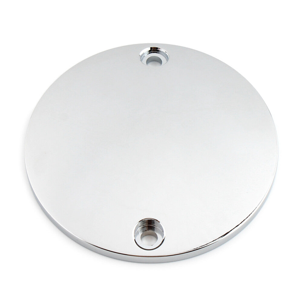 FIT for Harley Timing Ignition Timer 2Hole Chrome Domed Points Cover Softail Bigtwin Q