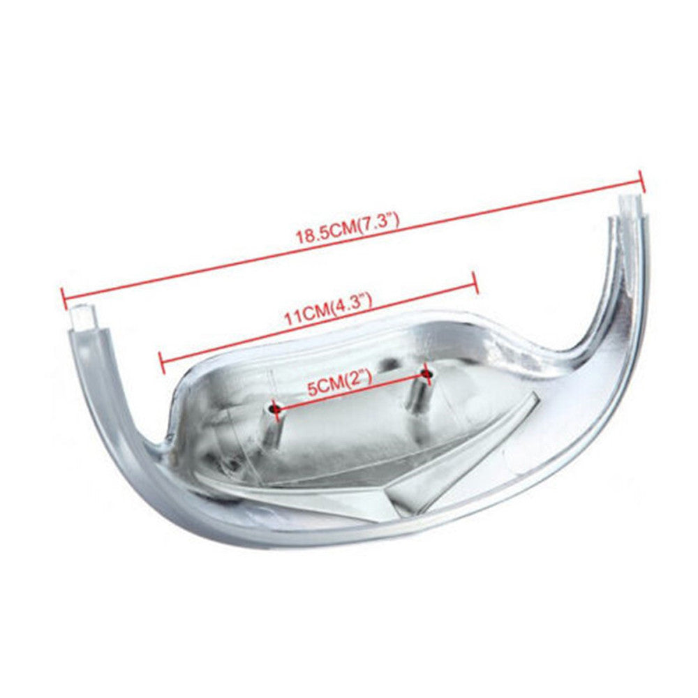 Chrome Classic Front Fender Mudguard Tip Trim for Harley FLHR Road King 80-13 Q