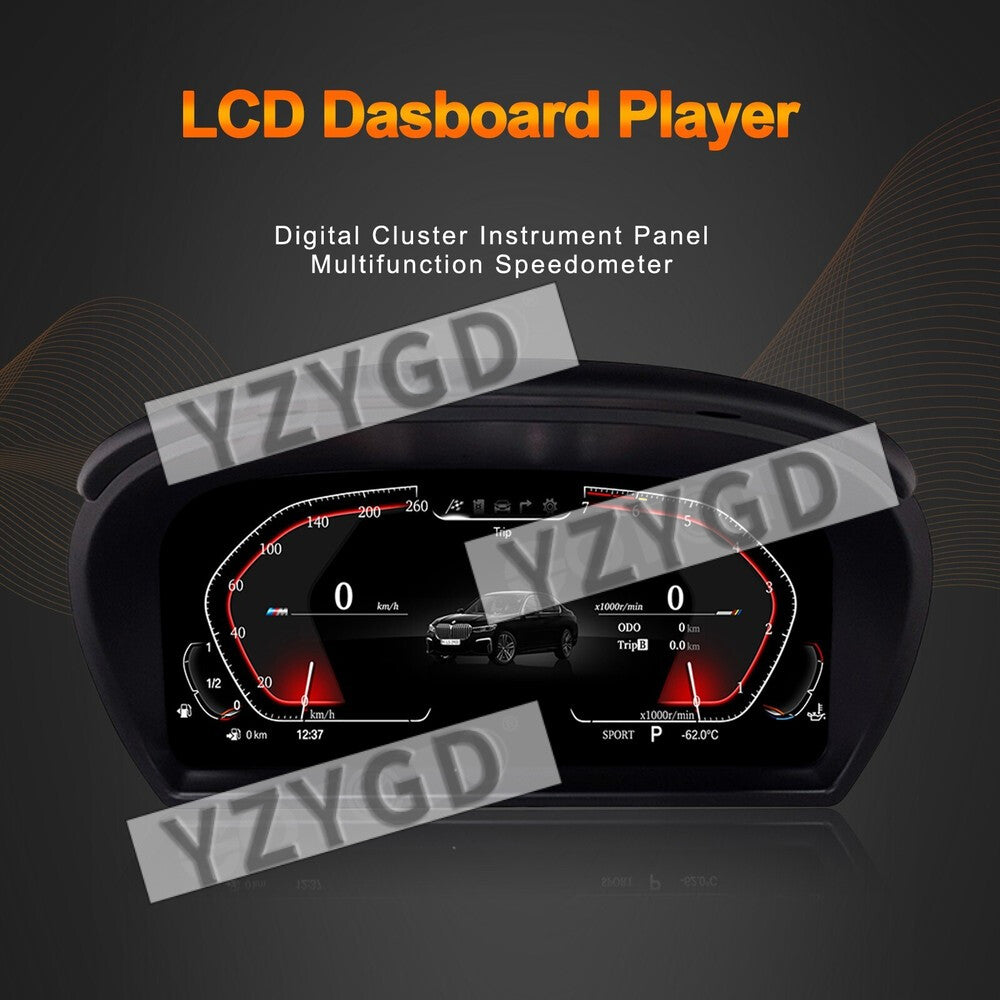for BMW Z4 E89 2009-2016 Digital LCD Instrument Cluster Speedometer Dashboard Q
