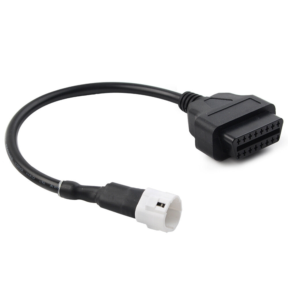 3Pin to 16Pin OBD2 Diagnostic Scanner Adapter Cable for YAMAHA YZF-R125 MT-125 Q