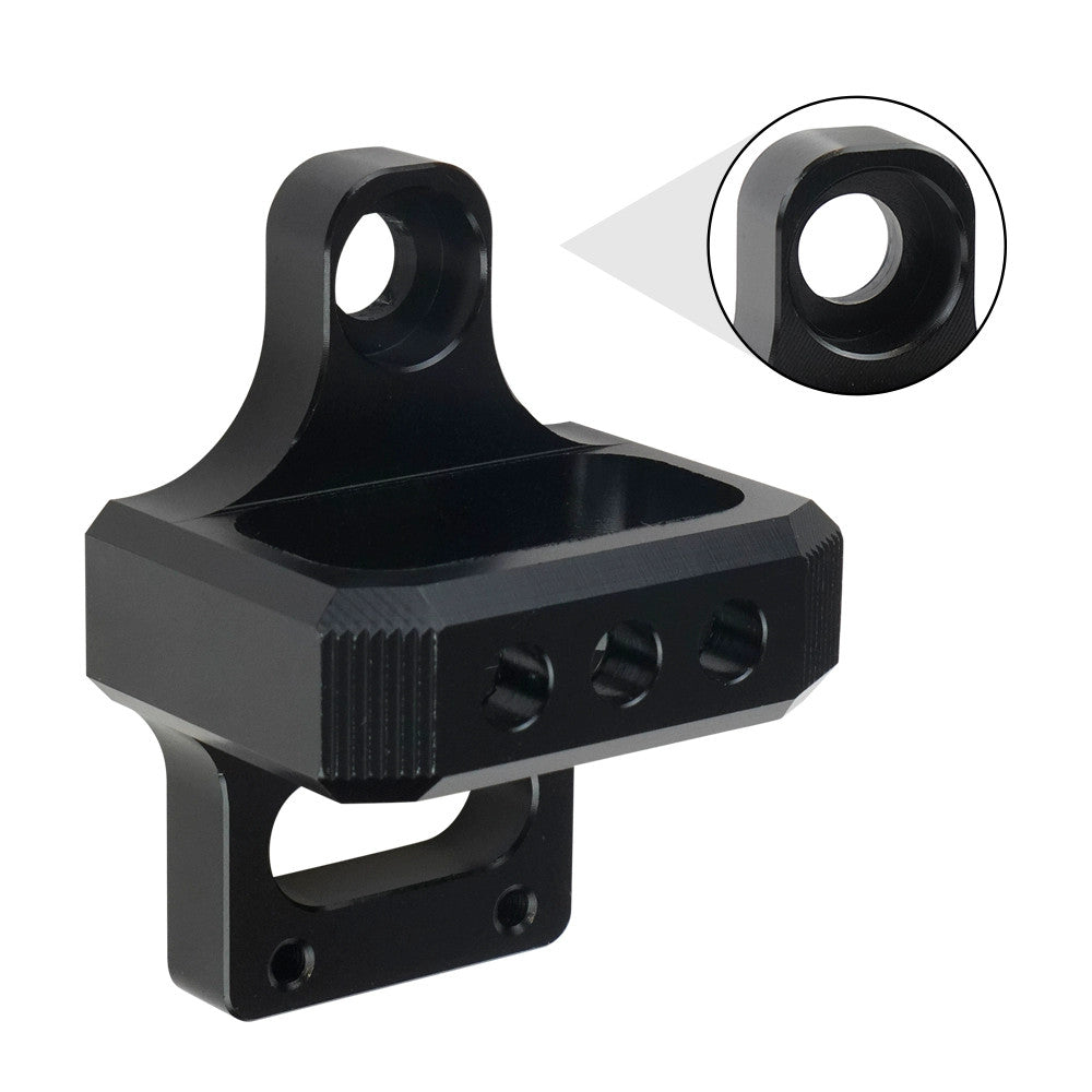 3 Port For Mac AEM Boost Controller Solenoid Valve Mount Holder Bracket Black