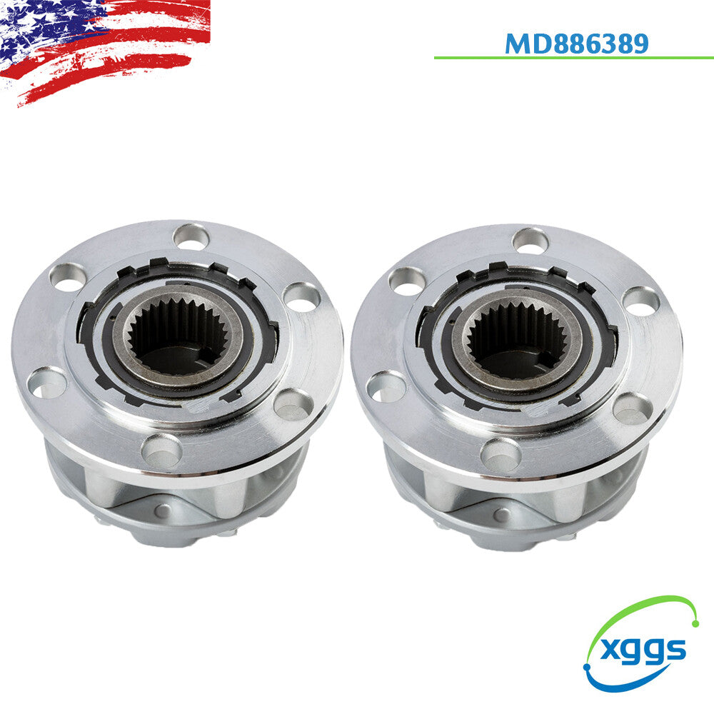 2x Wheel Bearing Hub Lock for Mitsubishi L200 4x4 Pajero Montero MD886389 Q