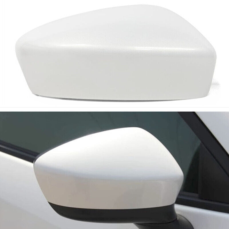 Right White Rear View Side Mirror Cover Shell Cap for Mazda CX5/CX-5 2013-2014