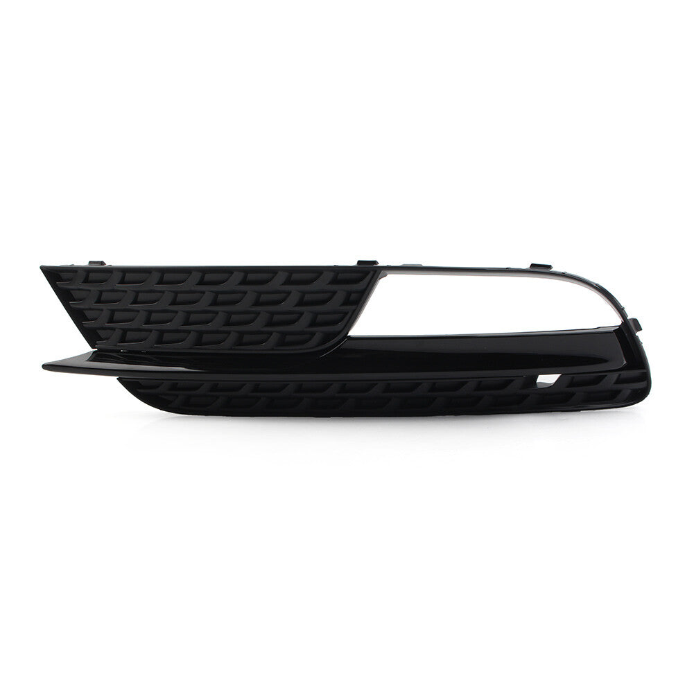 for Audi A5 2012-2016 Front Bumper Black Fog Light Grille Cover