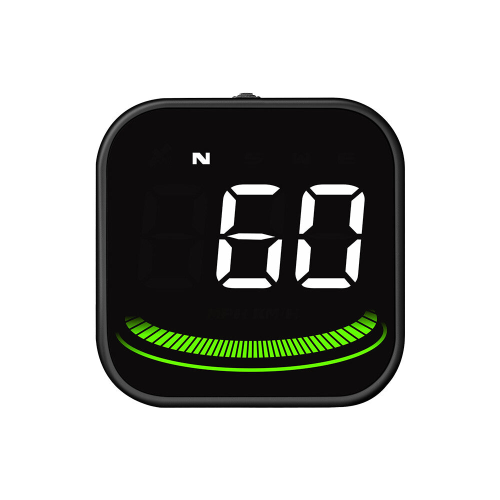 Digital GPS speedometer, car head-up display, overspeed warning alarm with Compass- n