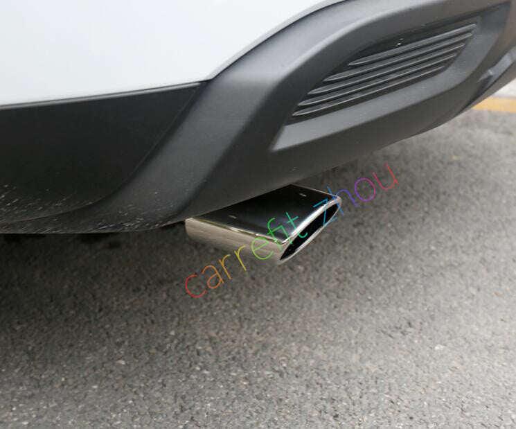 Fit for Mitsubishi Outlander 2022 2023 Stainless Rear Bumper Bottom Muffler Trim