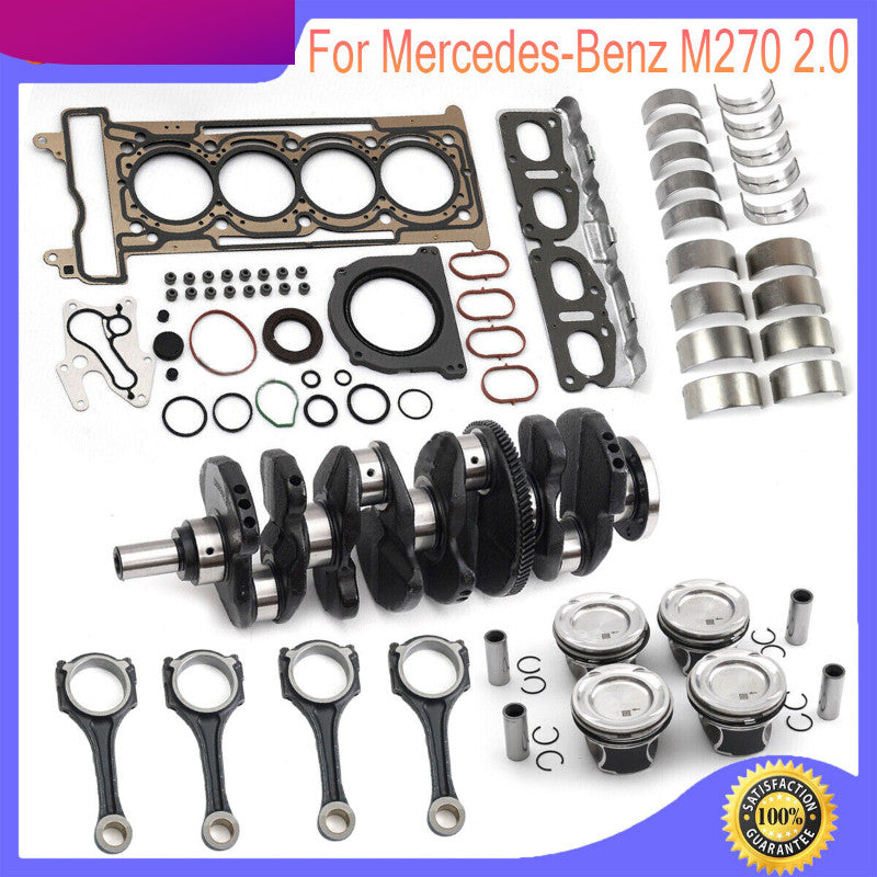 Engine Overhaul Rebuild - Crankshaft /Con Rods Kit for Mercedes-Benz M270 2.0T