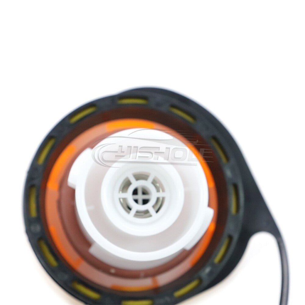 The yellow fuel tank cap is suitable for Chevrolet Avalanche Tahoe Silverado Suburban 2007 - 2011 Q