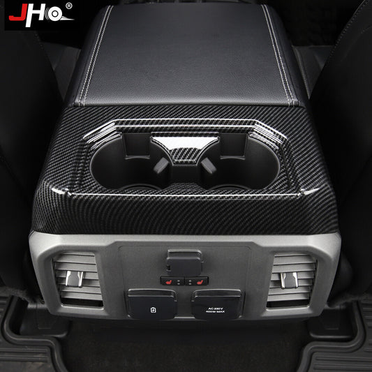 Rear Water Cup Holder Panel Cover Trim for Ford F150 Series LTD 2017-2020