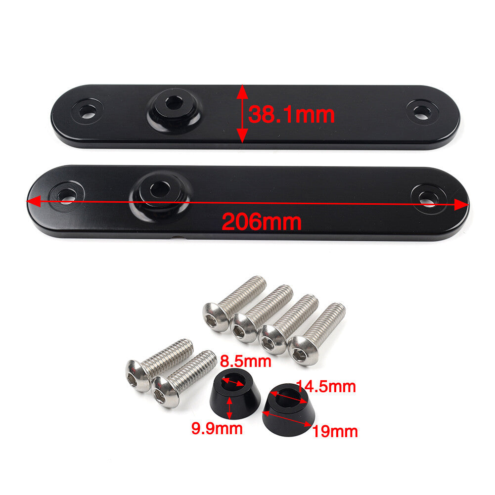 Front Turn Signal Relocation Mount fit for Harley Electra Street Glide Road King