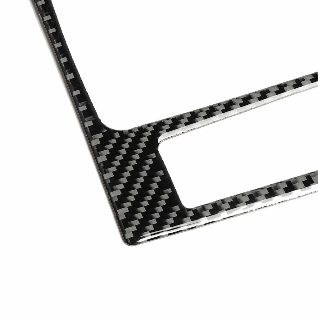 Carbon Fiber Console Gear Shift Panel Cover Fit for Mazda 3 Axela 2017-2018