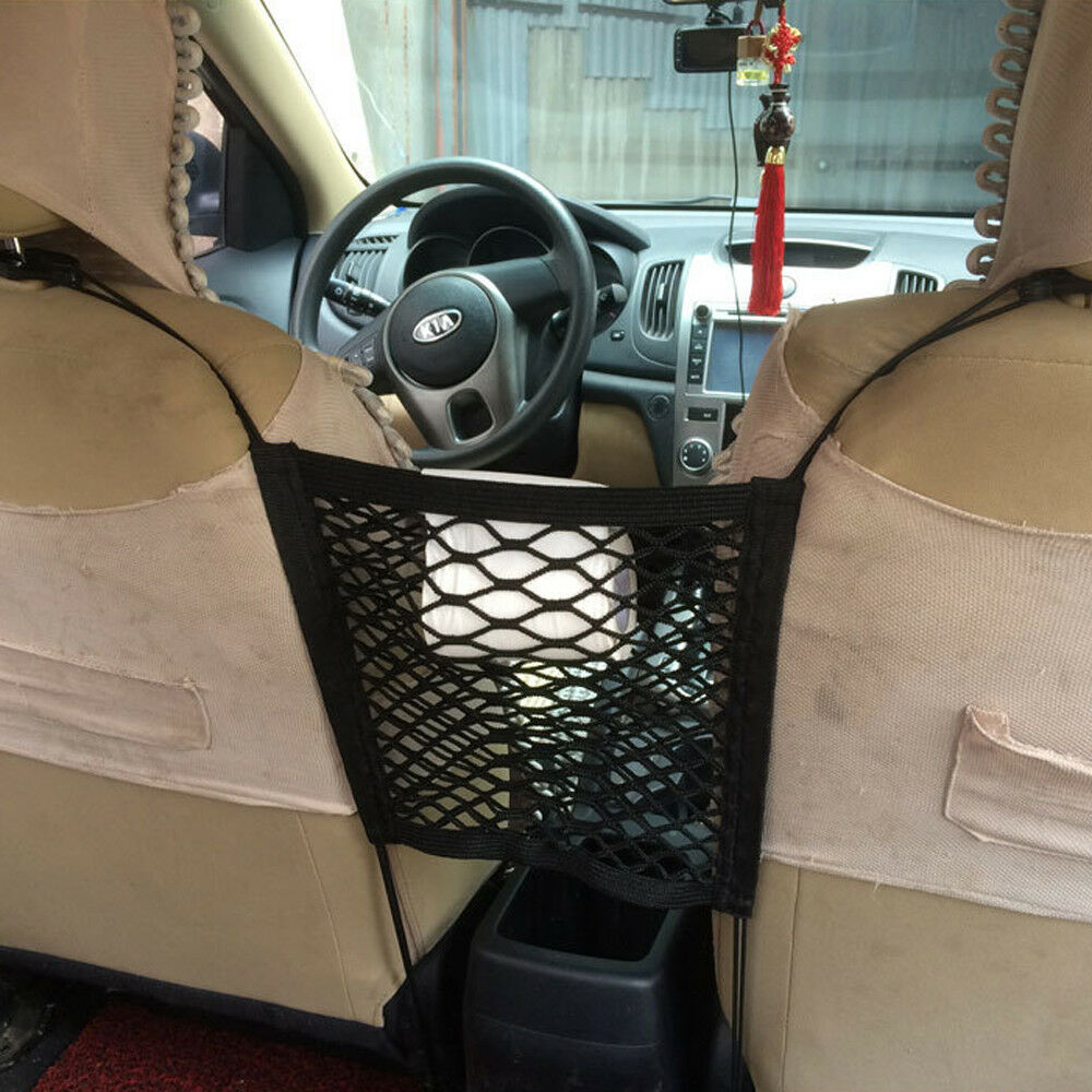Mesh Cargo Net Truck Storage Luggage Hook Hanging Organizer Holder for Seat Bag Q