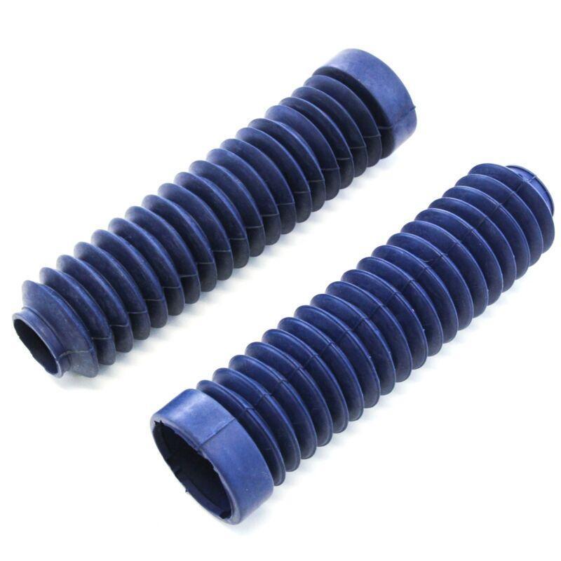 New blue 2-piece front fork suspension shoe set for Honda