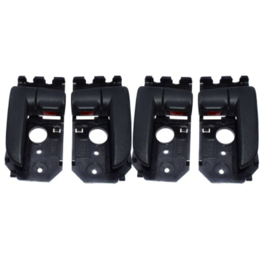 4-Piece Front and Rear Left and Right Interior Door Handles LH Right Hand for 2005-2009 for Kia Spectra- v