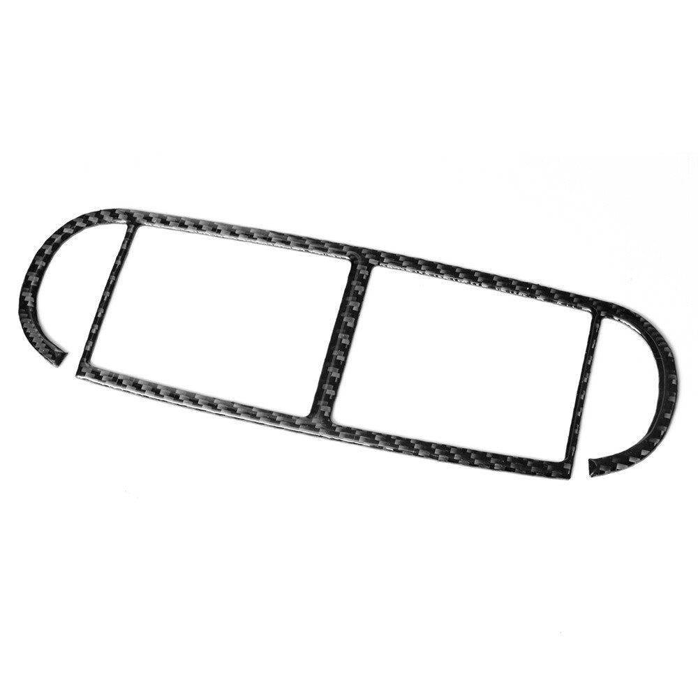Carbon Fiber Glove Box Panel Decorative Cover Trim for Chrysler 300 2005-2007 v