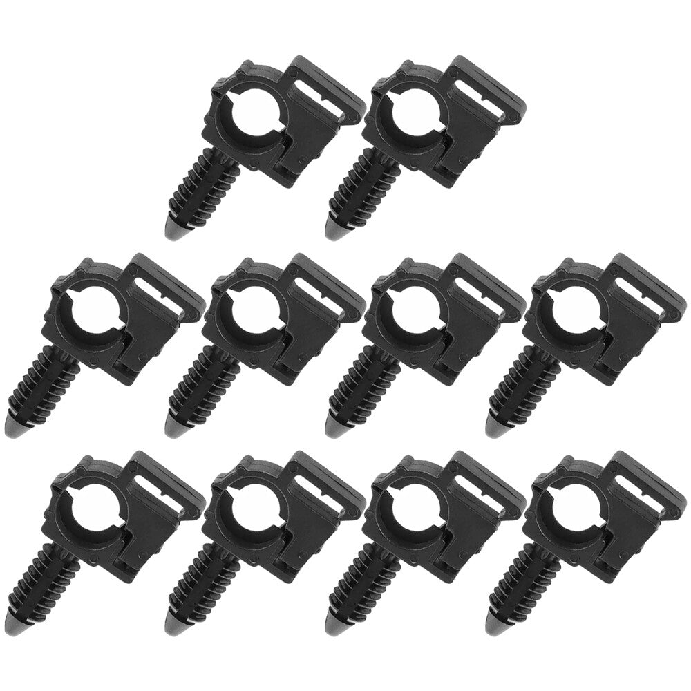 10Pcs For Camaro Colorado Silverado Wiring Harness Wire Loom Routing Clips Black