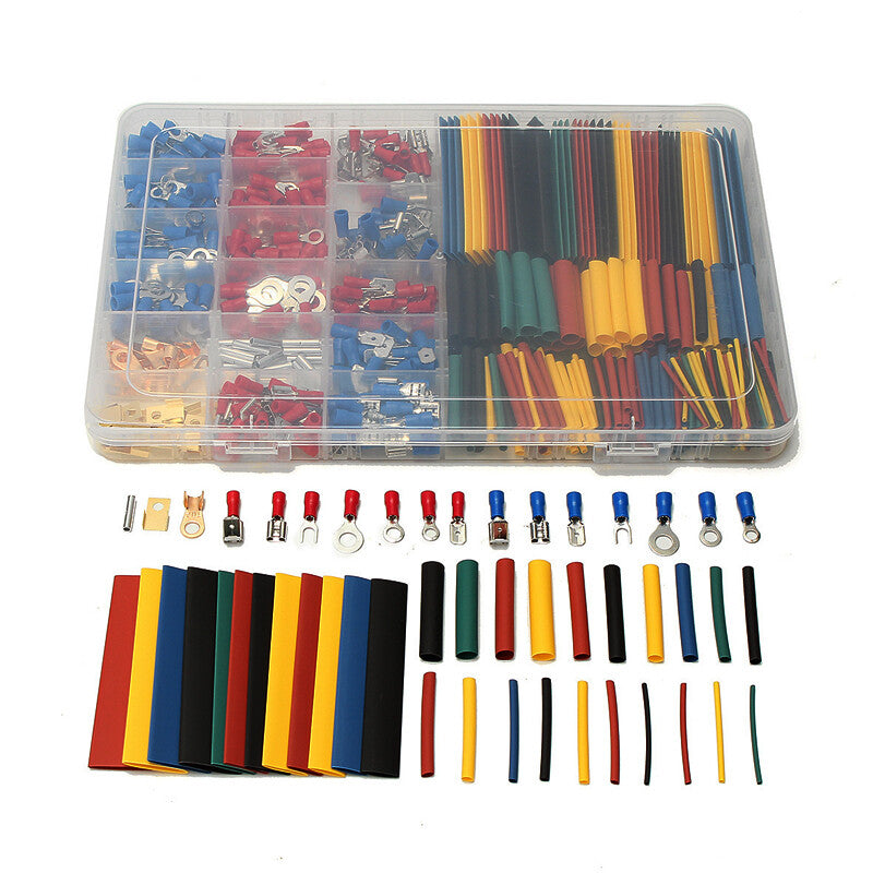 Automotive wiring harness kit 350 terminal connector with 328 heat shrink tubing