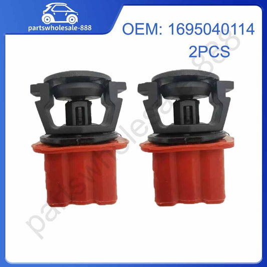 1695040114 Kit 2 Set Upper Radiator Mount Fit for Mercedes W204 W211 W216 E320