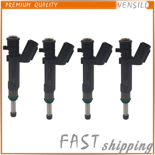 4PCS Fuel Injectors 16600-1KT0A for Nissan Versa 2012-19 Versa Note 2014-16 1.6L