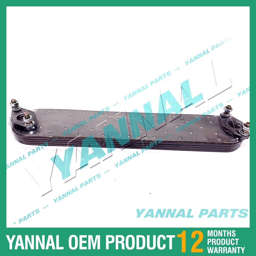 6HK1 Oil Cooler Core 8-973341000 - Suitable for Isuzu engine parts.