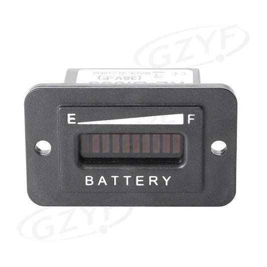 36V LED Battery Status Indicator Meter Gauge Fit for Yamaha Cart Trucks Universal po