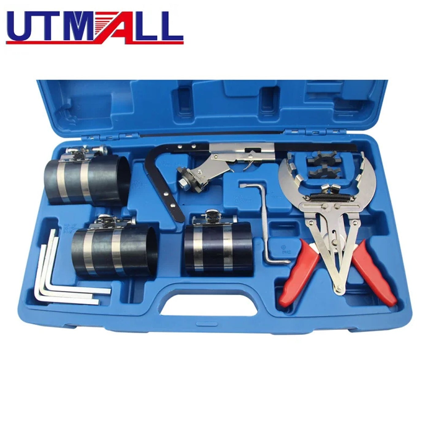Automotive engine motor cleaning ring expander compressor piston ring repair tool kit