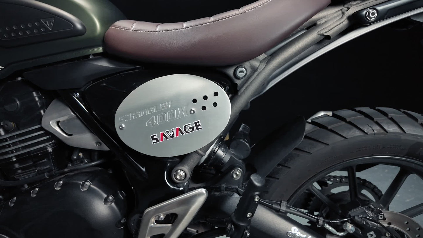 For Speed 400 Speed T4 Scrambler 400X Rear Fender Hugger Splash Shield Mudguard Q