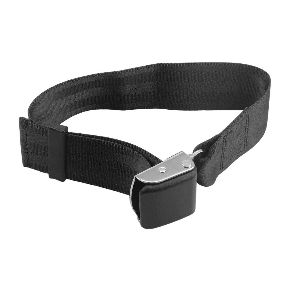 Universal Two Point Adjustable Aircraft Lap Buckle Q