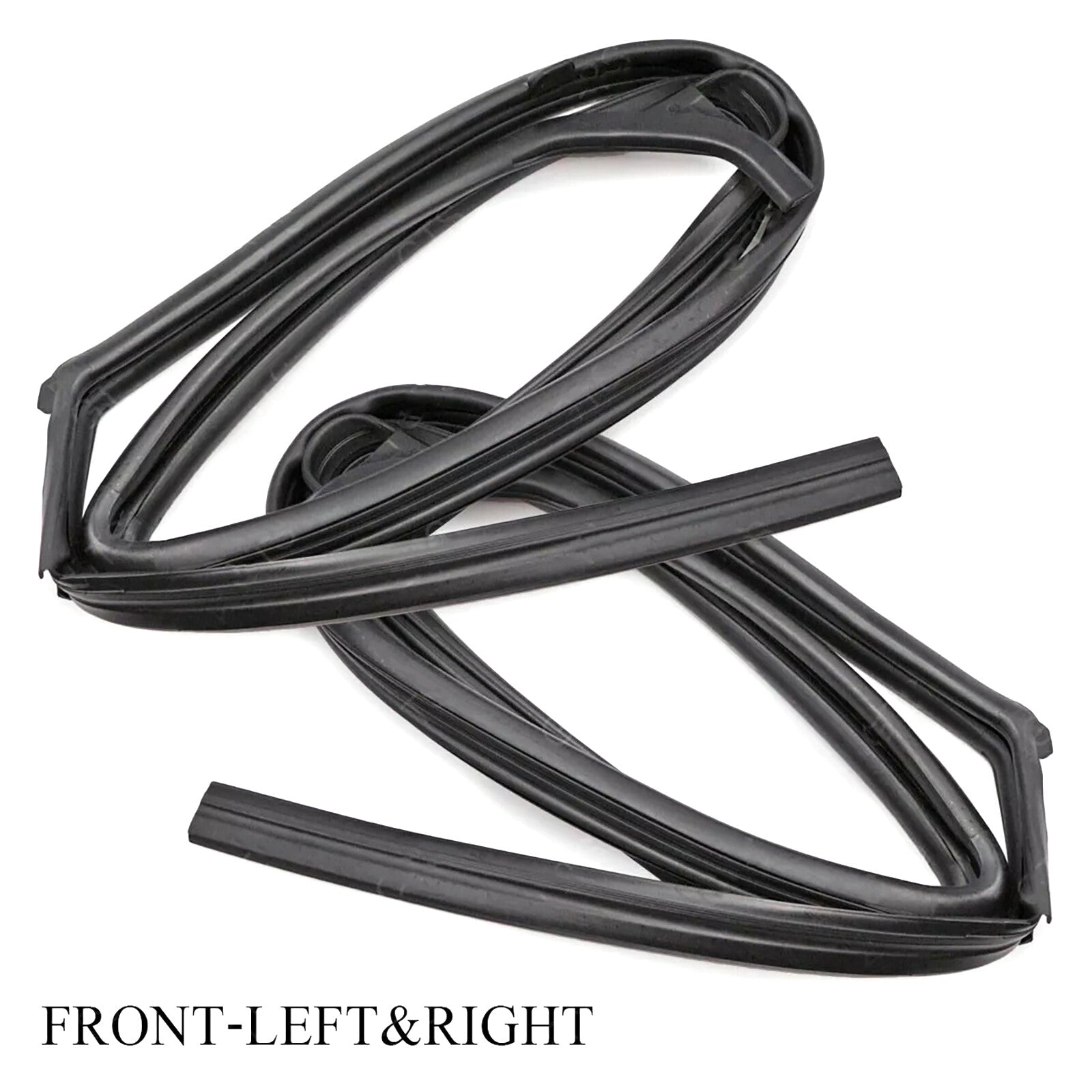 Front L+R Car Door Glass Run Channel Replacement for Nissan Frontier 1998-2005