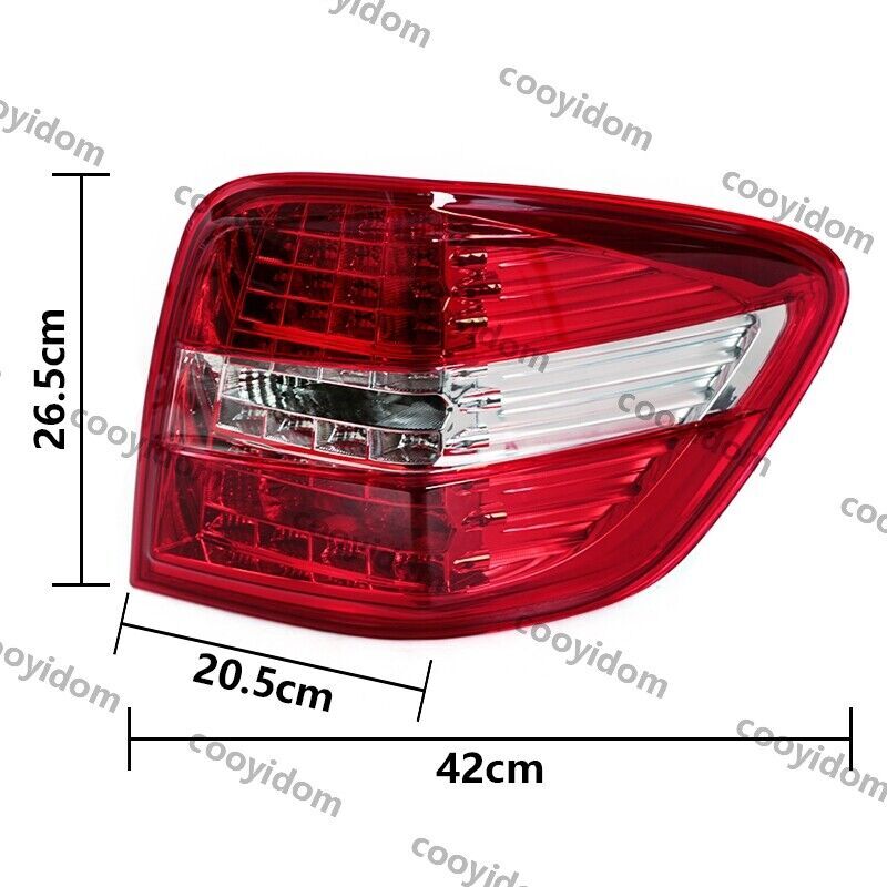Right LED Tail Light Assembly For ML Class W164 ML320 2009-2011 v