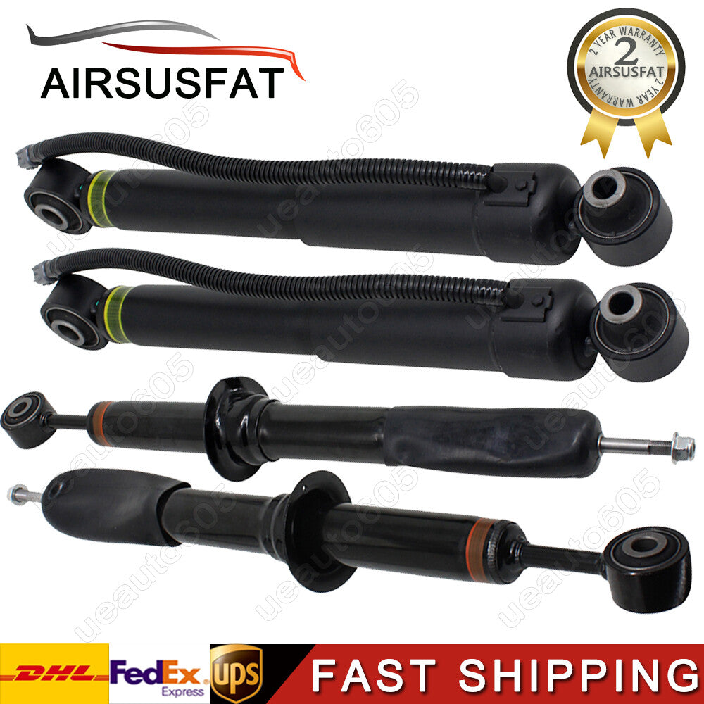 4pcs for Toyota Sequoia 08-19 Front Rear Air Suspension Shocks W/ADS 48510-34040