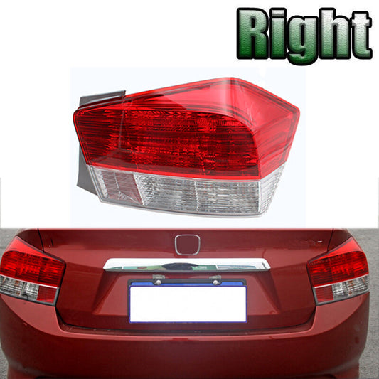 Right for Honda City 2008 2009 2010 2011 Tail Brake Light Assembly Rear Lamp v
