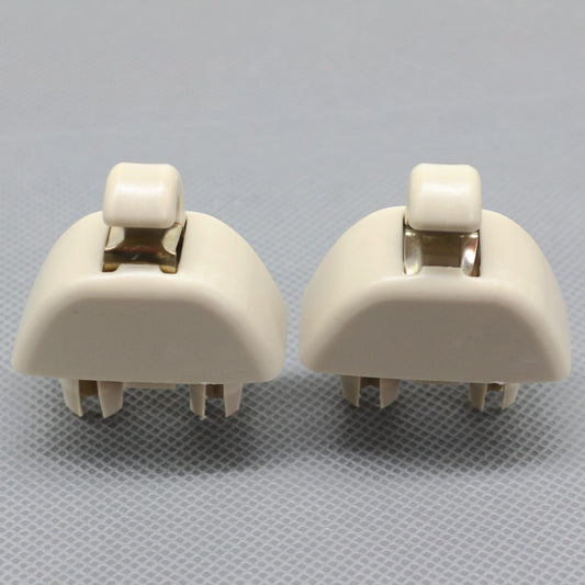 Beige Sun Visor Support Clips 6R0857561Y20 for 2012-2015 for Volkswagen for Passat