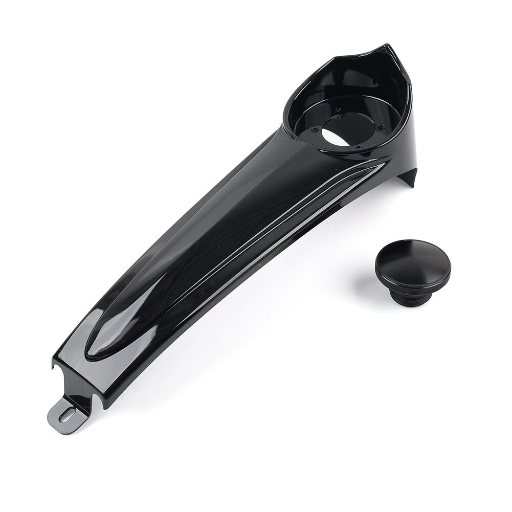 Stretched Dash Panel + Gas Tank Cap Cover Fit for Harley Electra Street Glide 86-07